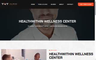 HealthWithin Wellness Center website