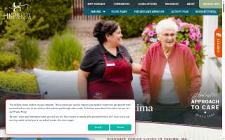 Highgate Senior Living - Yakima website