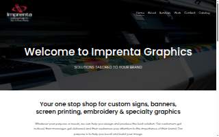 Imprenta Graphics website