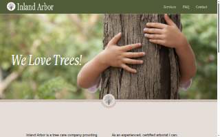 Inland Arbor Tree Preservation website