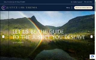 Justice Law Yakima website