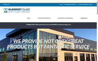 McKinney Glass website