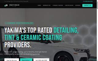 Refined Rides Detail & Tint of Yakima website