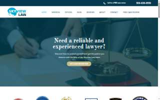 Skyview Law PLLC of Yakima website