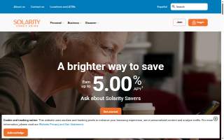 Solarity Credit Union of Yakima website