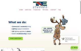 Thunder Electric Inc. website