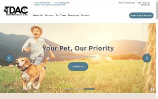 Tieton Drive Animal Clinic website
