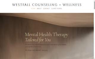 Westfall Counseling & Wellness website