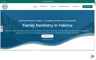 Yakima Valley Dentistry website