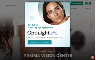 Yakima Vision Center website