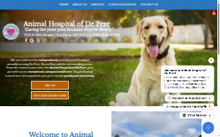 Animal Hospital of De Pere website