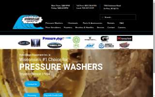 Hydroclean Equipment Inc. of Allouez website