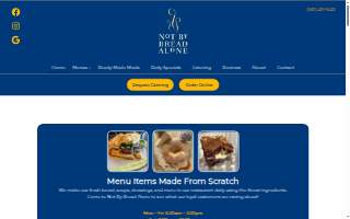 Not By Bread Alone of Allouez website