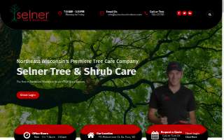 Selner Tree & Shrub Care of Allouez website