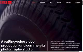 Shift Visuals of Allouez website
