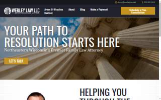 Werley Law LLC of Allouez website