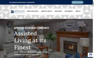 Appleton Retirement Community website