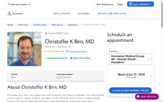 Christoffer K. Birn, MD website