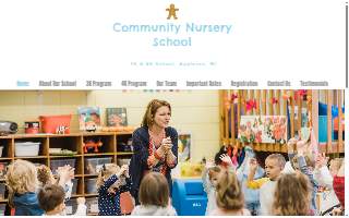 Community Nursery School website
