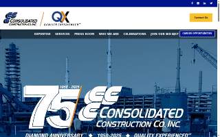 Consolidated Construction Company Inc website