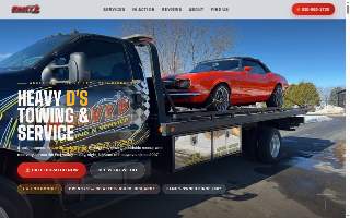 Heavy D’s Towing & Service website