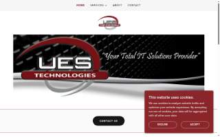 UES Technologies website