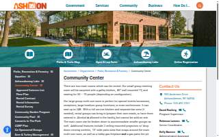 Ashwaubenon Community Center website