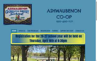 Ashwaubenon Cooperative Preschool website