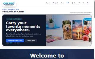 Celtel Wireless & Repair website