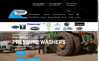 Hydroclean Equipment Inc. of Ashwaubenon website