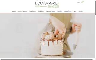McKayla Marie Sweets website