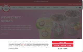Scooters coffee of Lewisburg website