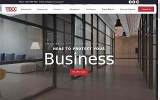TECC Security Systems, Inc. of Ashwaubenon website