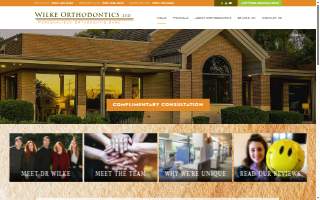 Wilke Orthodontics LTD website