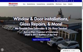 Hometown Glass & Improvement Inc of Beaver Dam website