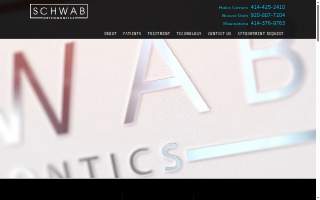 Schwab Orthodontics of Beaver Dam website