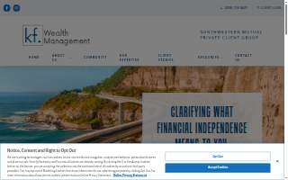 kf. Wealth Management of Beloit website