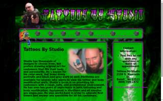 Tattoos By Studio website