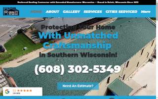 Top Quality Exteriors website