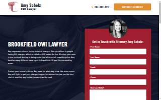 Attorney Amy Scholz, JD website