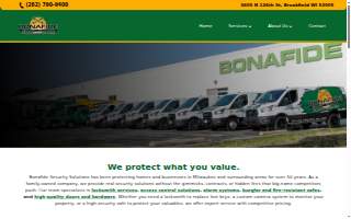 Bonafide Safe & Lock website