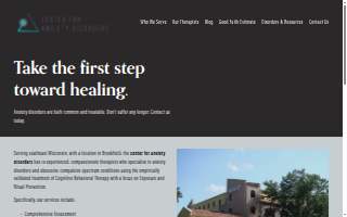 Center For Anxiety Disorders website