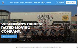 Elite Movers website