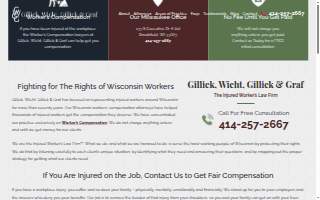 Gillick, Wicht, Gillick & Graf website