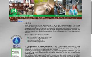 Home Solutions USA website