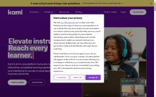 KAM Med Spa website
