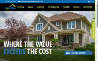 Midwest Home Exteriors LLC website