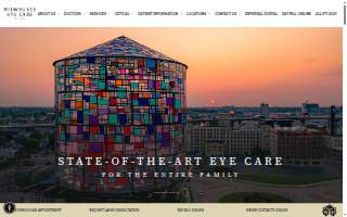 Milwaukee Eye Care of Brookfield website