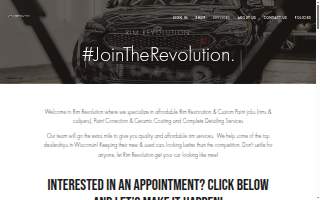 Rim Revolution website