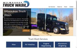 Milwaukee Truck Wash website